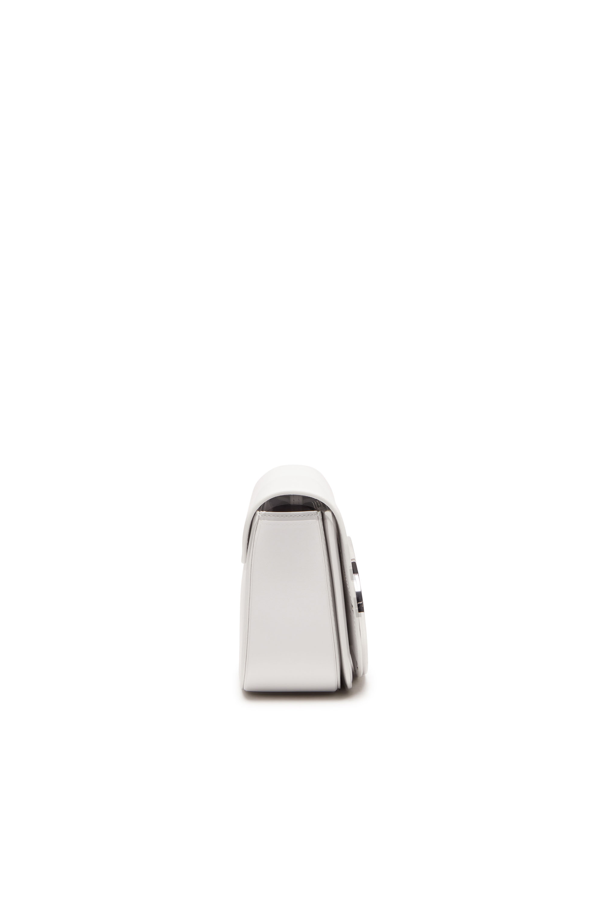 Diesel - 1DR M, Woman's 1DR M-Iconic medium shoulder bag in leather in White - 3